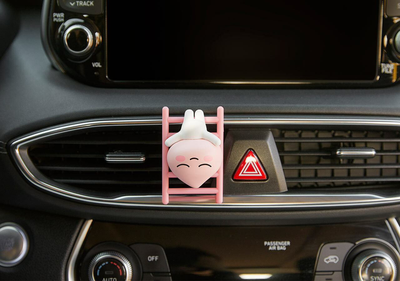 預購 韓國 KAKAO FRIENDS 車用出風口芳香劑 屁桃款