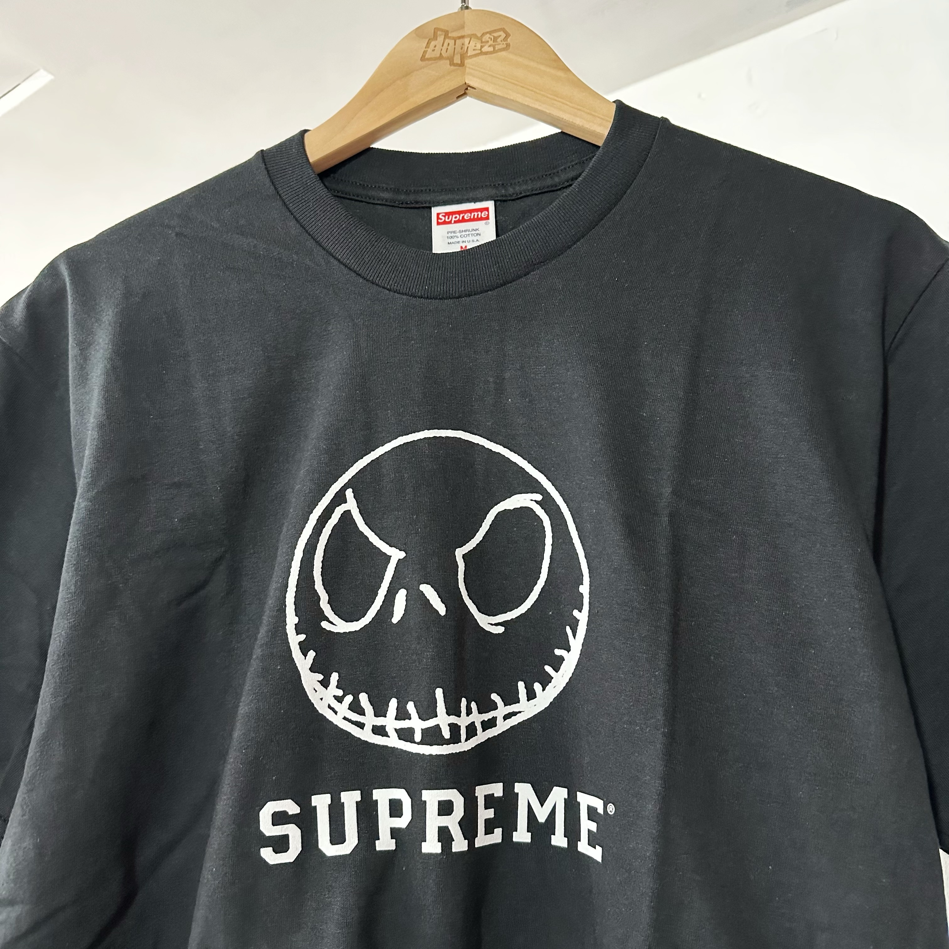 Supreme FW23 Skeleton TEE Black
