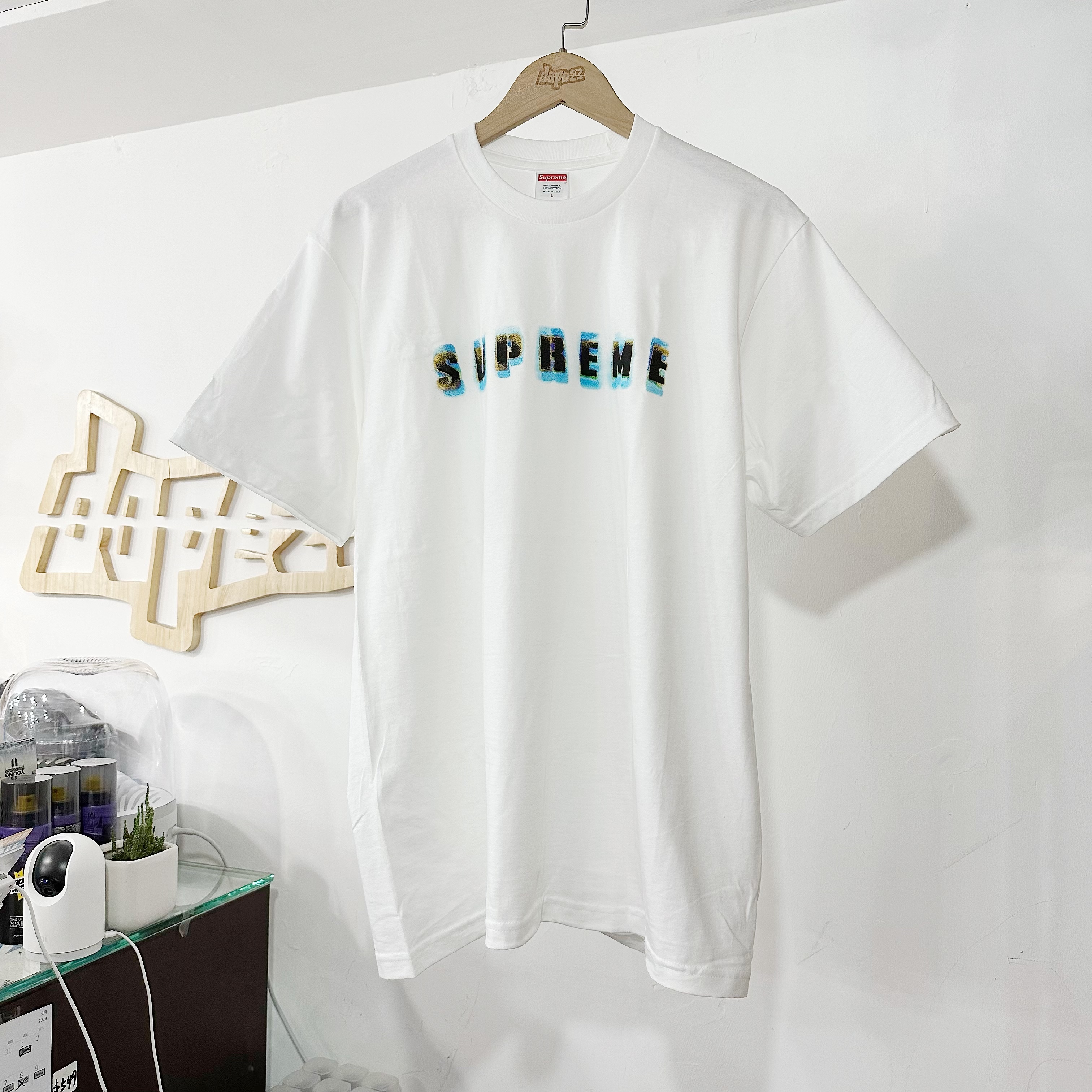 Supreme FW23 Stencil TEE WHITE