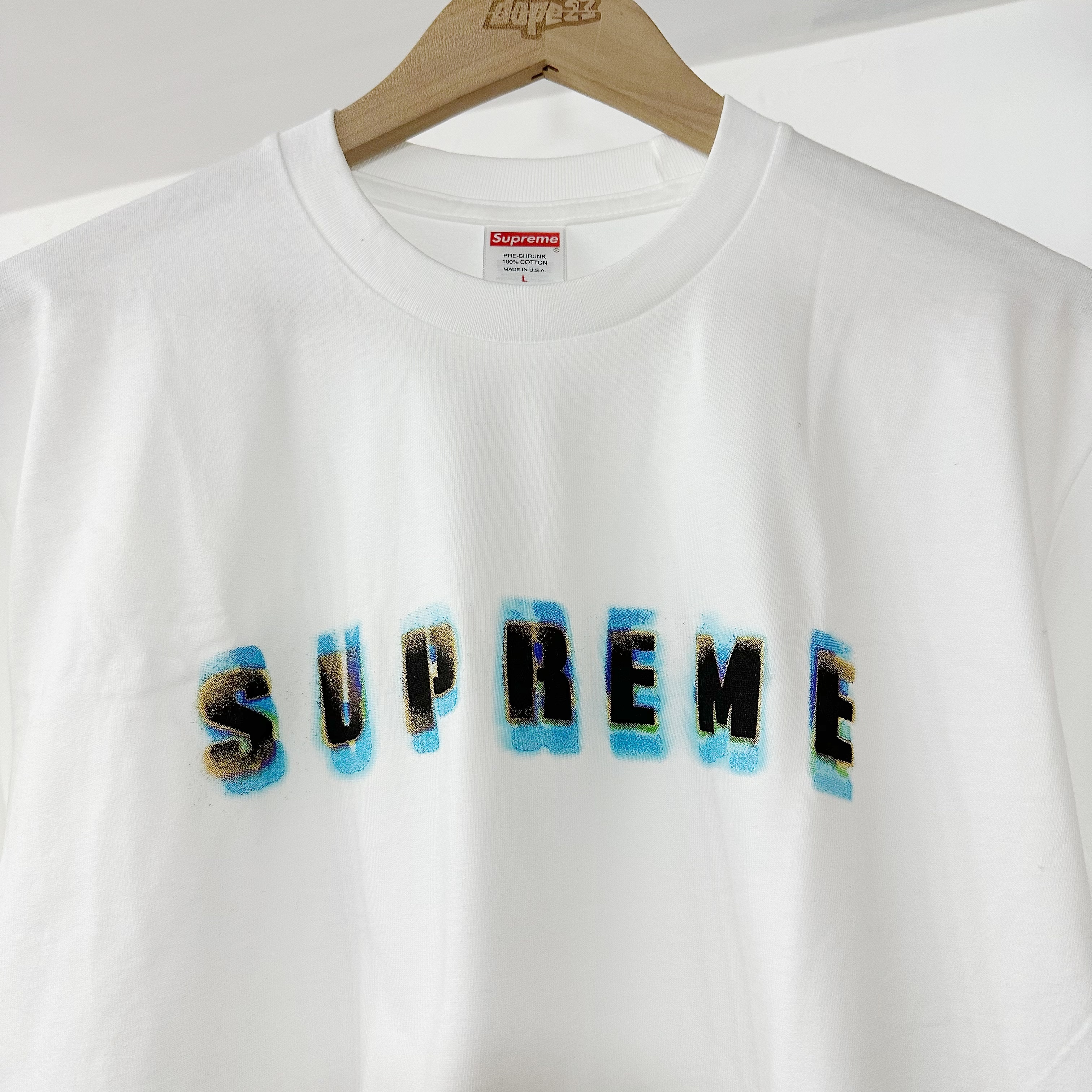 Supreme FW23 Stencil TEE WHITE