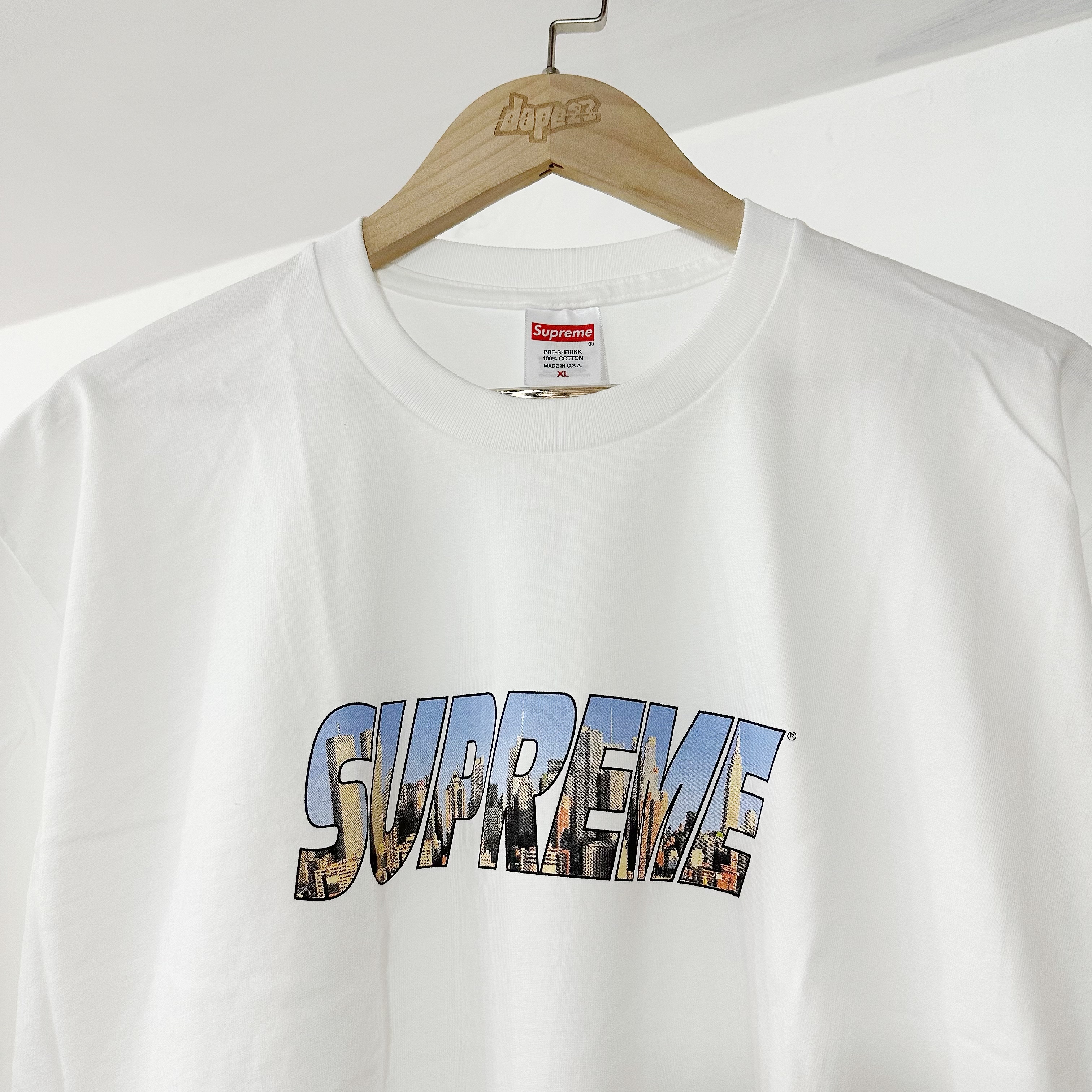 Supreme FW23 GOTHAM TEE White