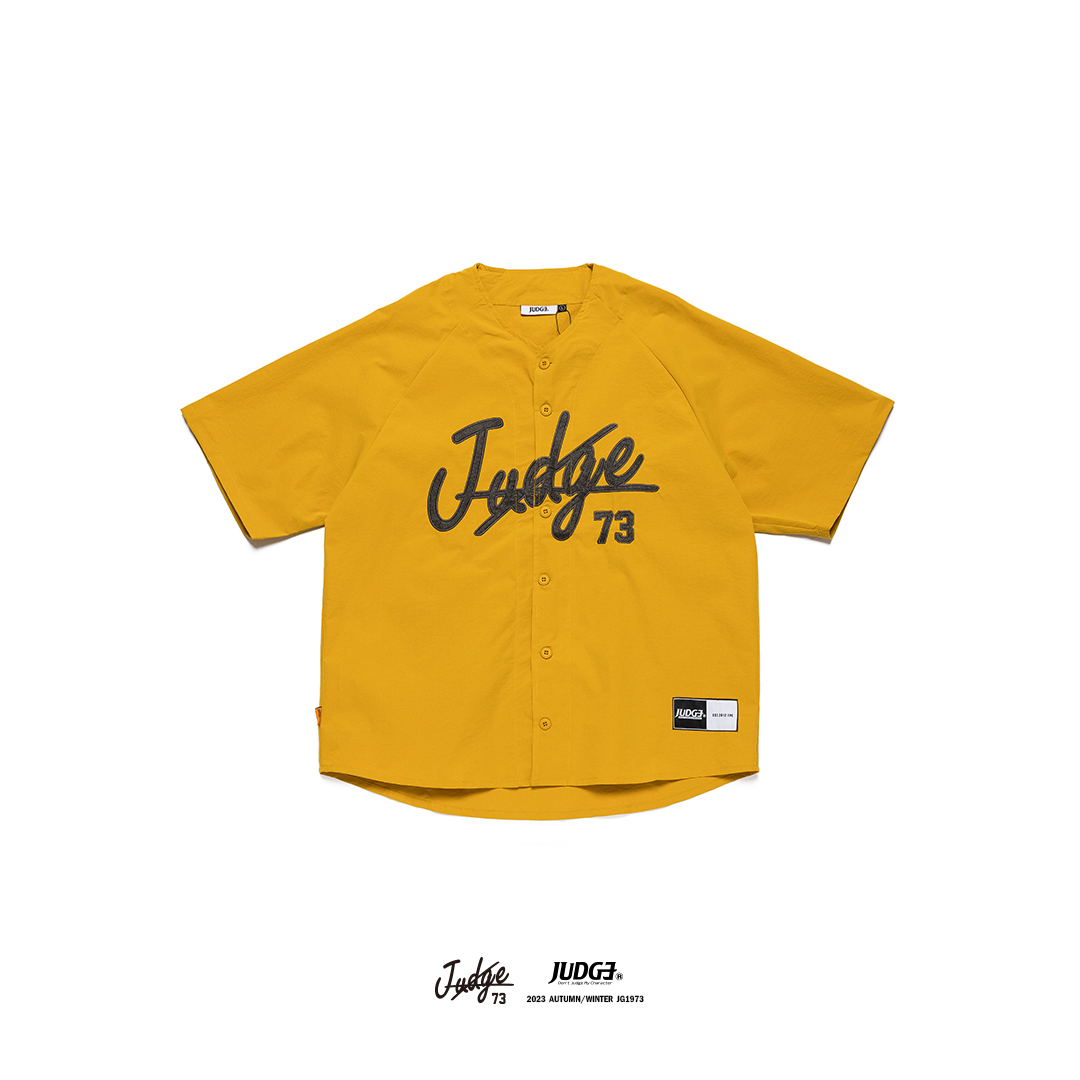 JUDGE 2023A/W JG1973 BASEBALL SHIRT