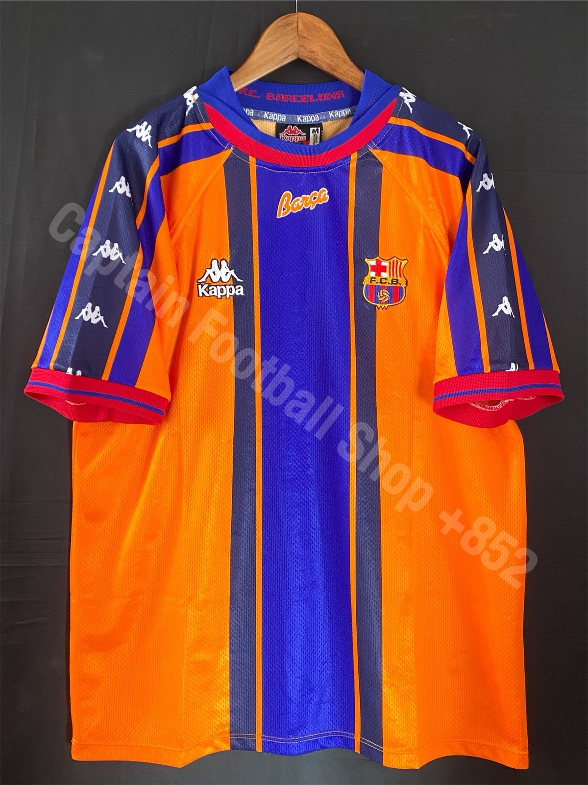巴塞隆拿 1997-1998 Kappa 作客球衣