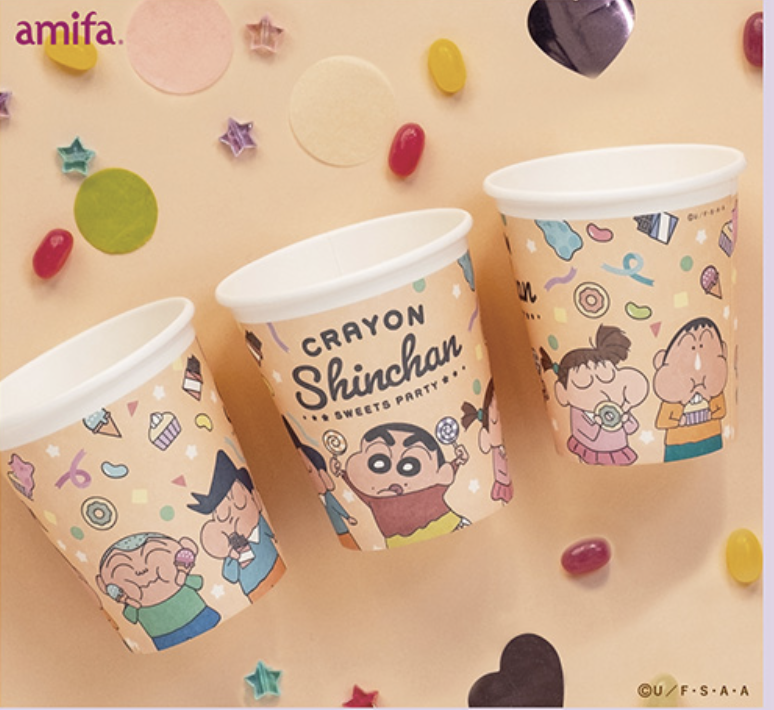 蠟筆小新派對紙杯200ml 12個入
