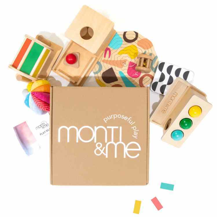 Monti & Me 0 - 1 歲 寶寶感官啟蒙玩具組--