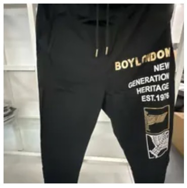 [S] BOYLONDON FRAME EAGLE PANTS.BLACK/GOLD, B81TP1114U99 [FINAL SALE] (SBB282)