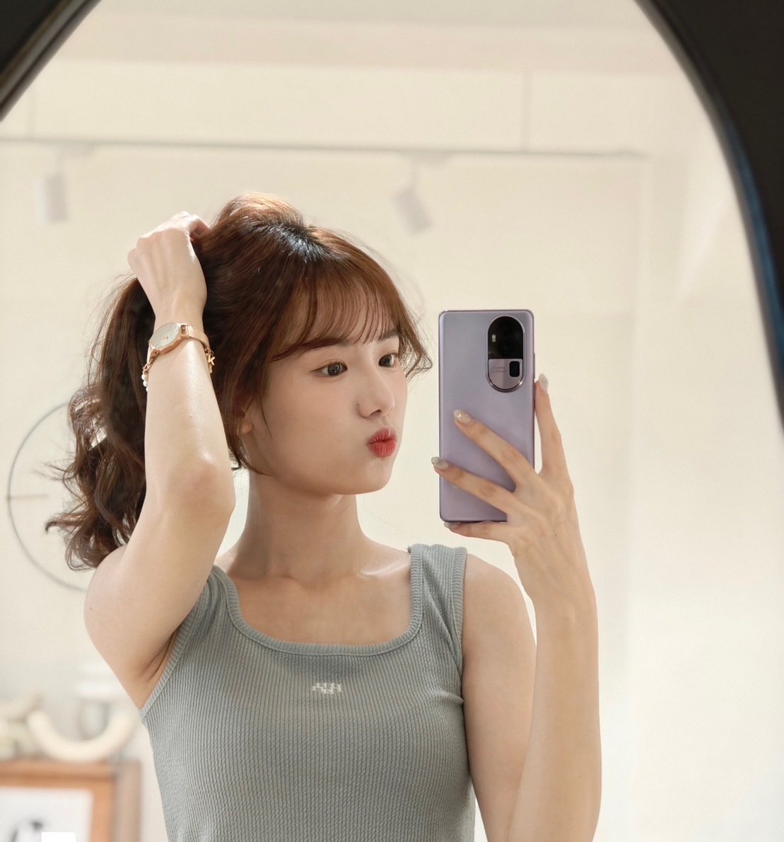 #現貨韓國 muahmuah 刺繡小標 針織無袖背心 (MUT23105)