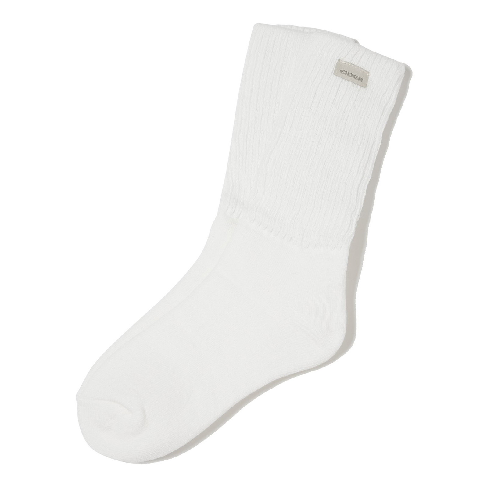 【EIDER】保暖中筒襪 / 23EDUU23S02-[白]