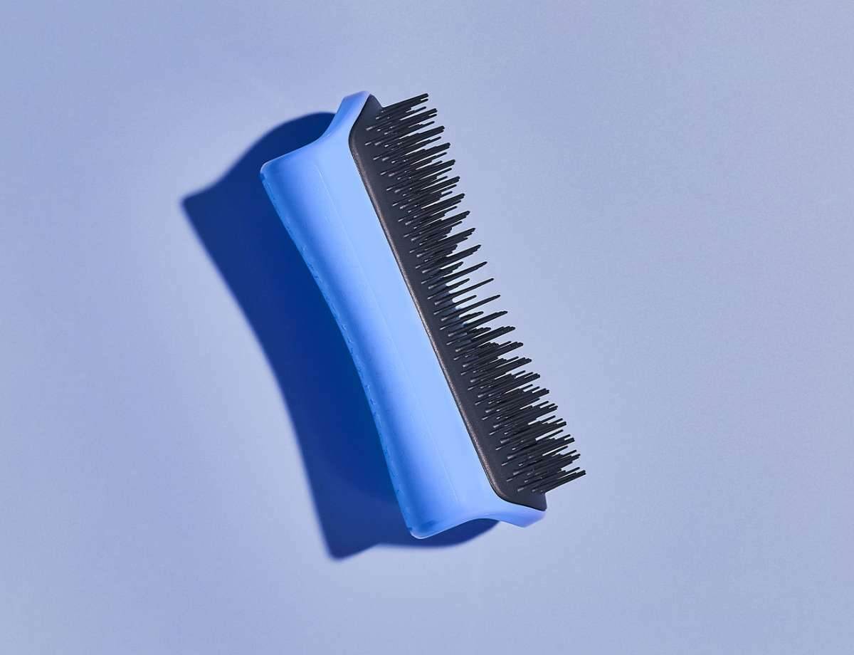 毛孩順結梳(大)-靚麗藍 梳理糾結、蓬鬆柔順