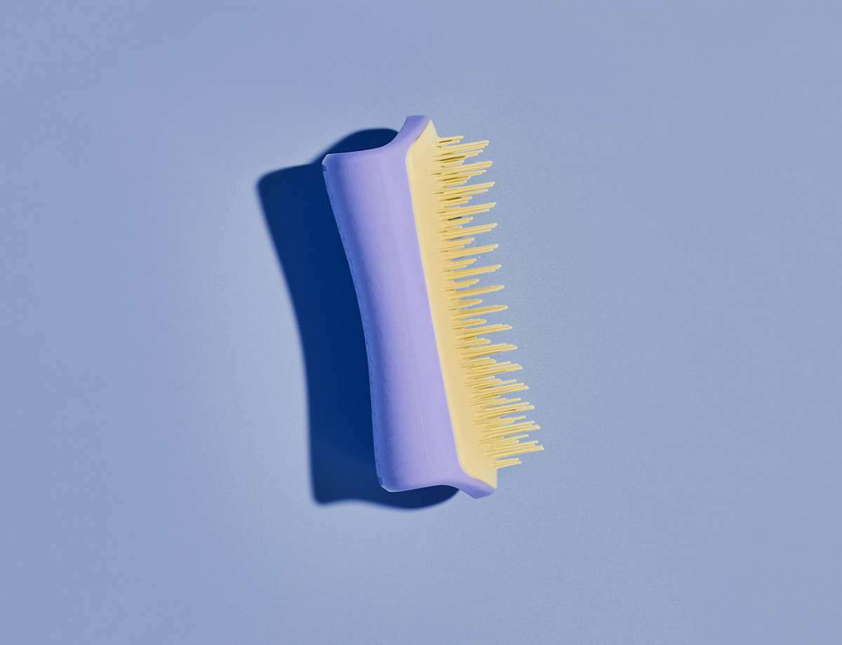 毛孩順結梳(小)-輕盈黃