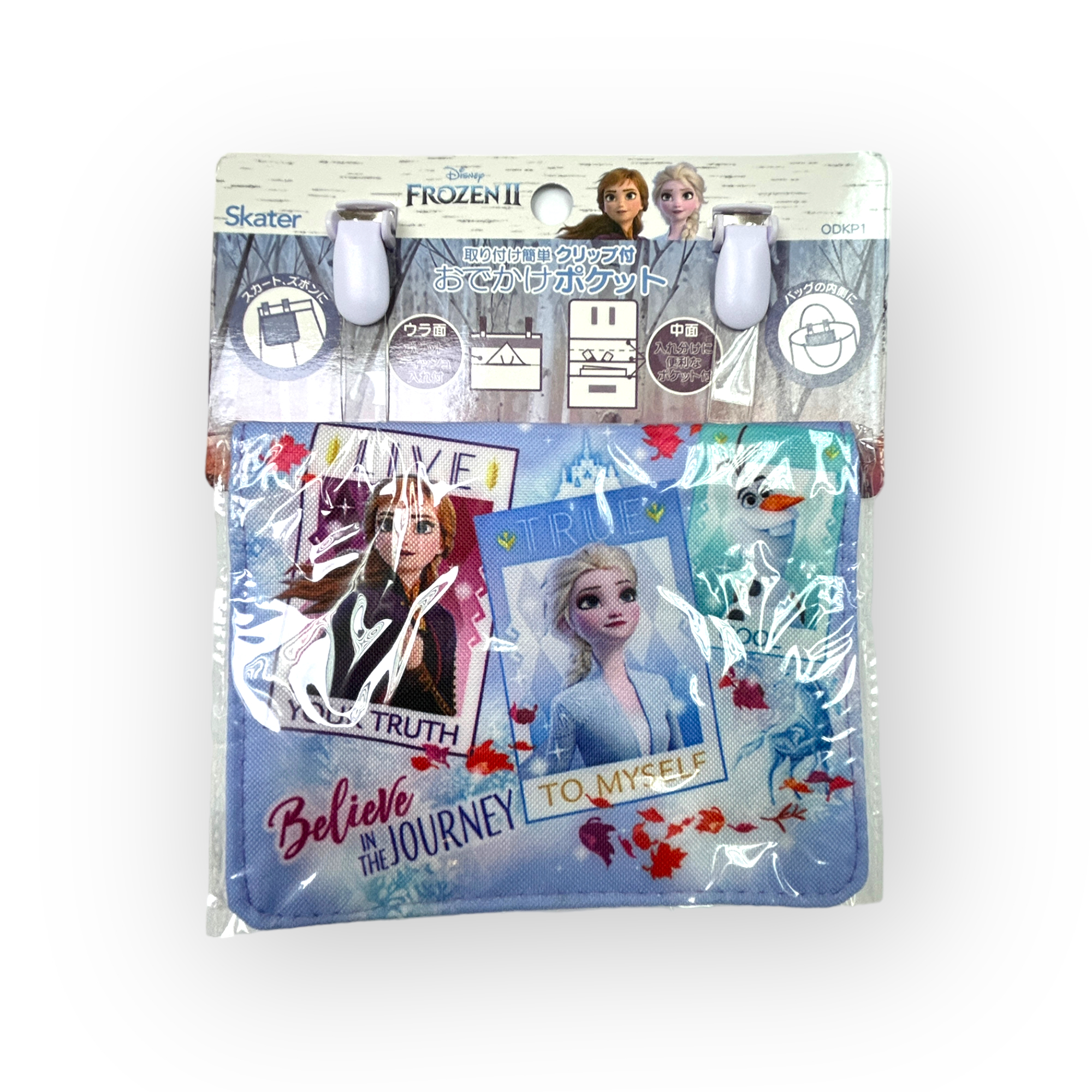 Skater Frozen 收納口袋包