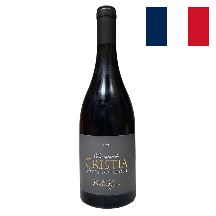 Domaine de Cristia Cotes du Rhone Vieilles Vignes 2021 14.5%