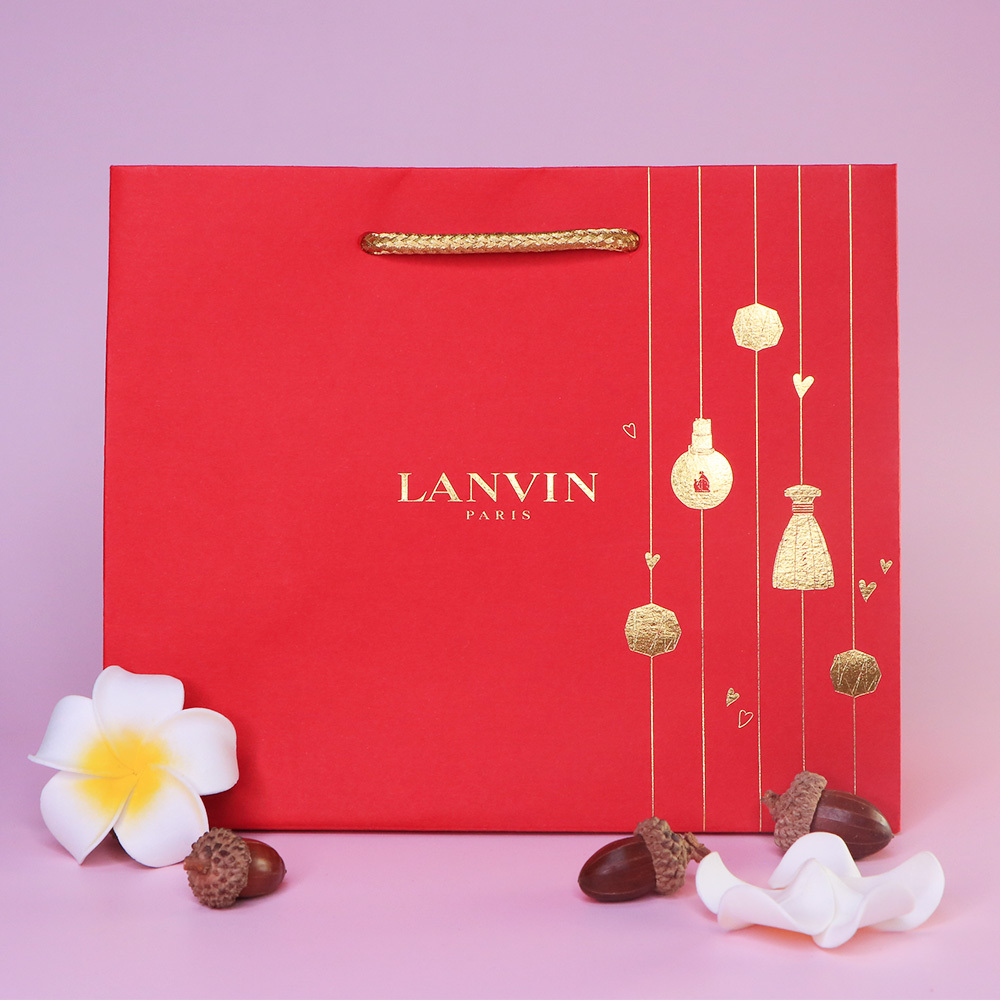 LANVIN 節慶版小紅紙袋 - BA0034
