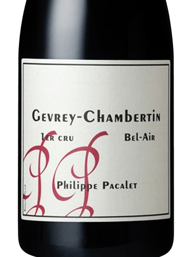 Philippe Pacalet Gevrey Chambertin 1er Cru Bel Air 2017