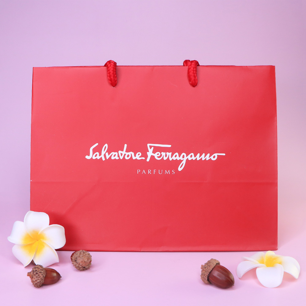 Salvatore Ferragamo 菲拉格慕 精美紅色紙袋 - BA0024