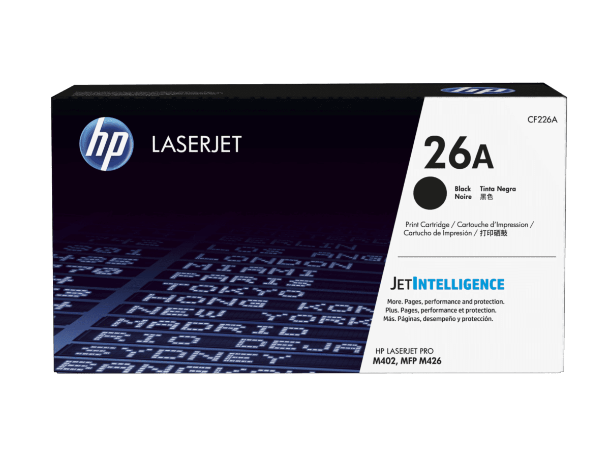 HP 26A 黑色原廠 LaserJet 碳粉盒 CF226A