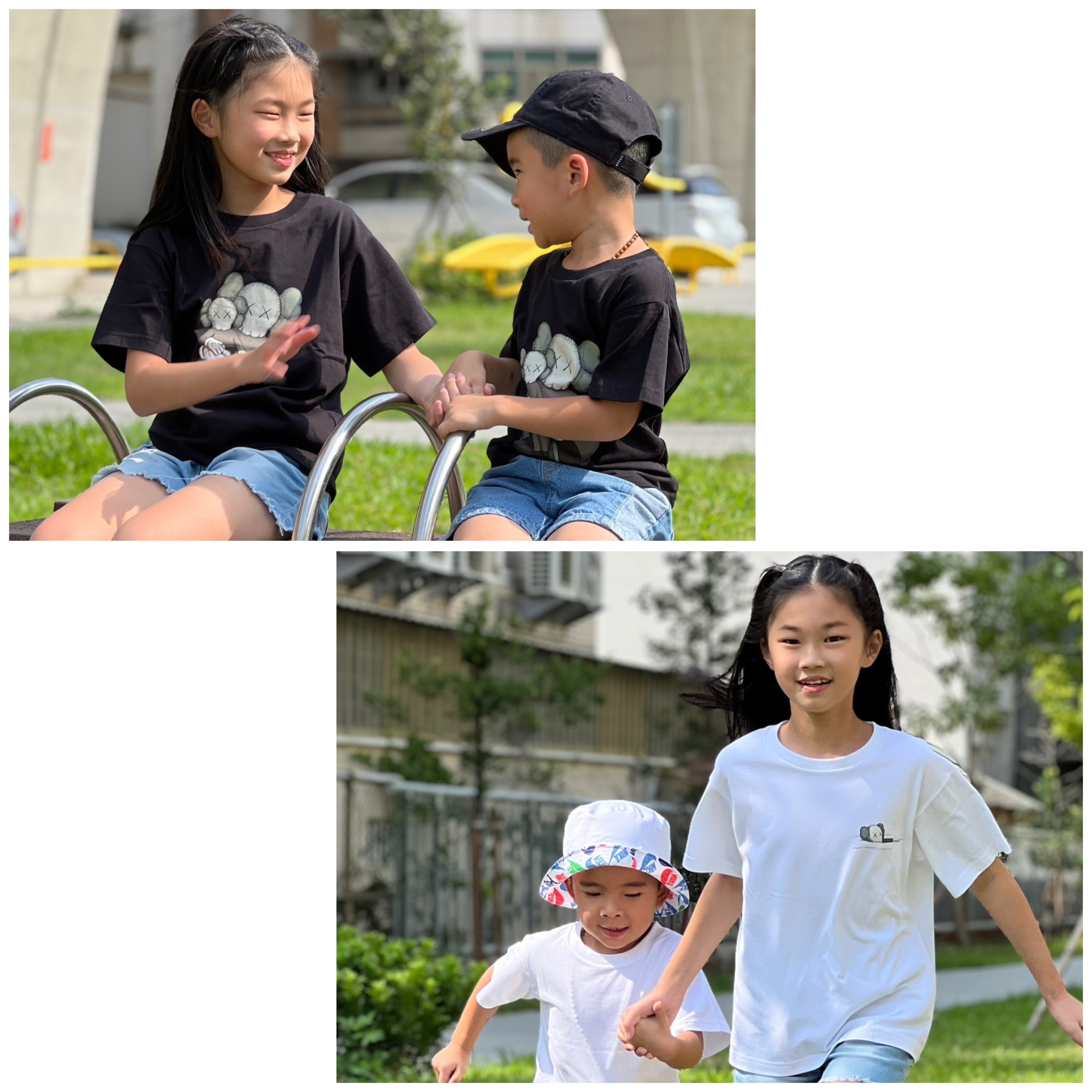 Uniqlo x Kaws 聯名款 童裝 短袖上衣 短T