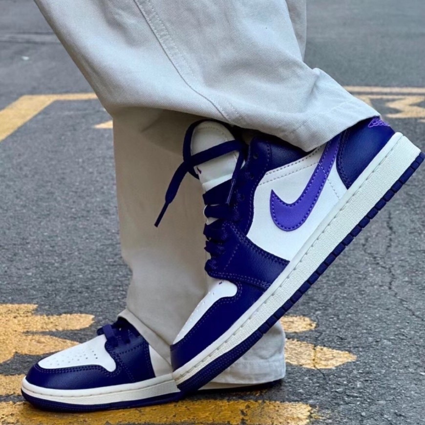 Nike Air Jordan 1 Low Sky J Purple 白紫葡萄 AJ1 低筒