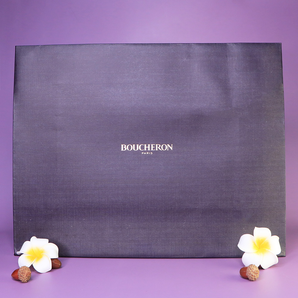 BOUCHERON 寶詩龍 深紫色精美紙袋 - BA0040