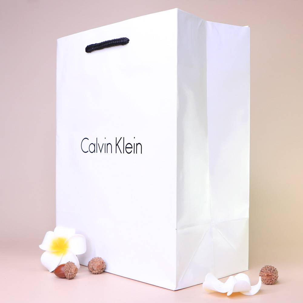 CALVIN KLEIN CK 精美白色紙袋 - BA0008