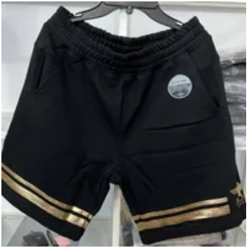 [S] BOYLONDON LINE POINT SHORT PANTS,BLACK GOLD, B02SP1601U99 (SBB299)
