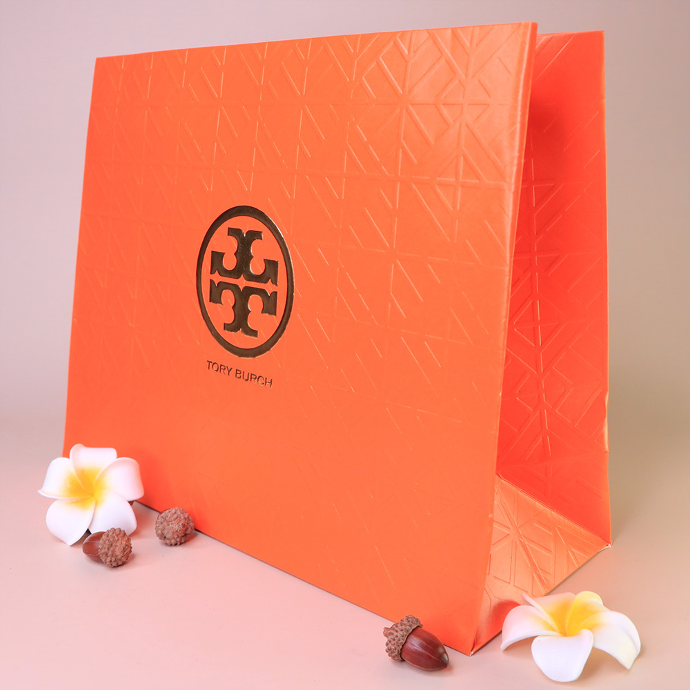 TORY BURCH 精美橘色紙袋 - BA0019