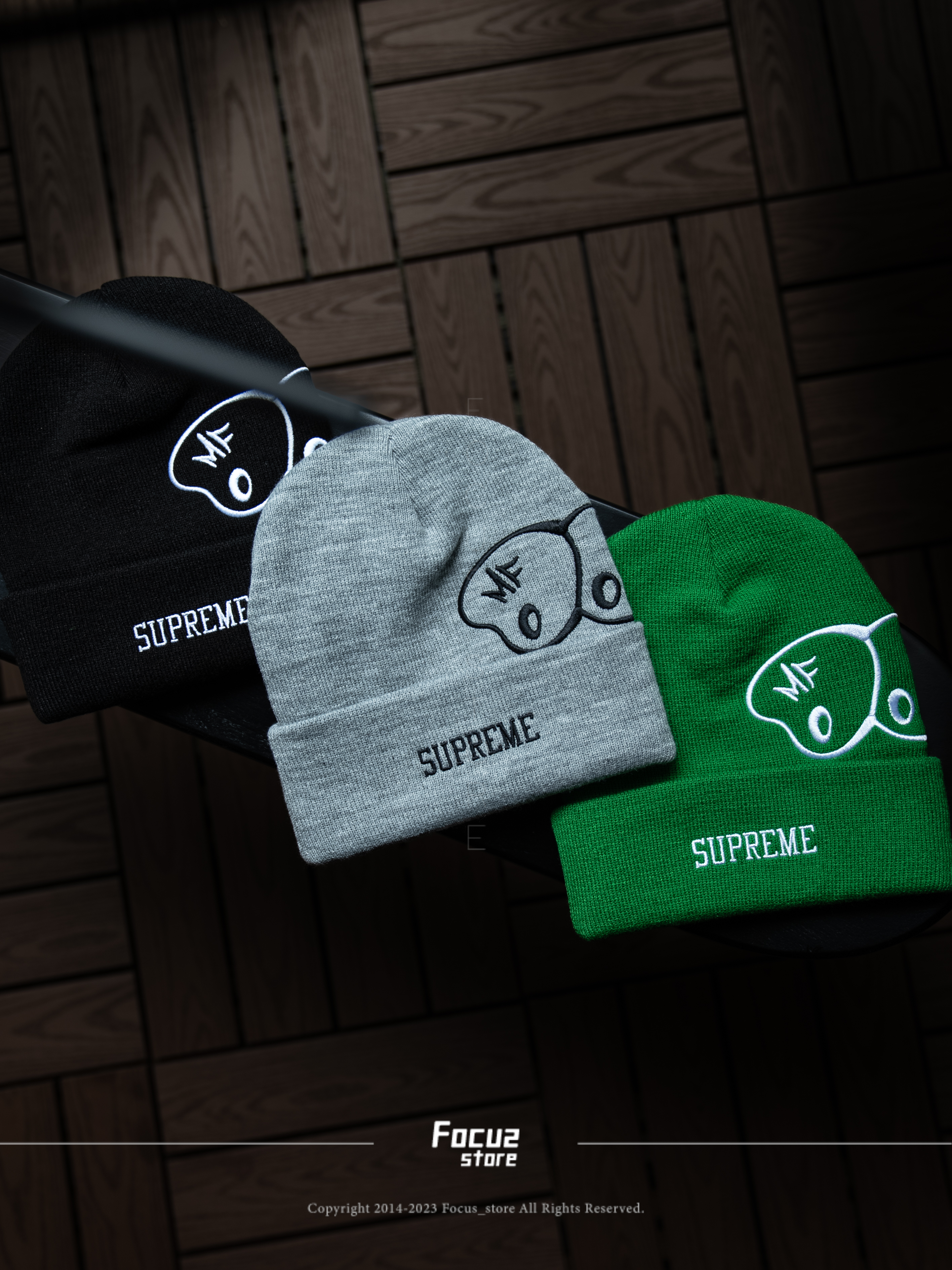 【Focus Store】預購 Supreme FW23 Week3 MF DOOM Beanie 毛帽 SUP-FW23-2312