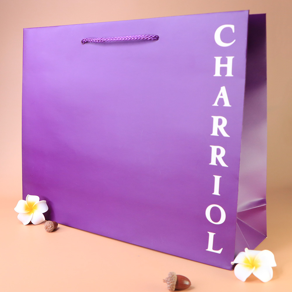 CHARRIOL 夏利豪 精美紫色紙袋 - BA0038