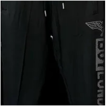 [S] BOYLONDON LOGO HOTFIX PANTS,BLACK/SILVER, B81TP1131U98 (SBB309)