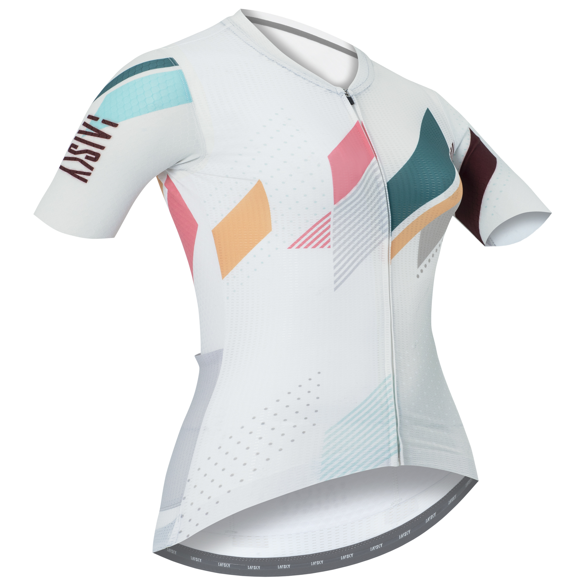 女款空力短車衣 休閒 褐