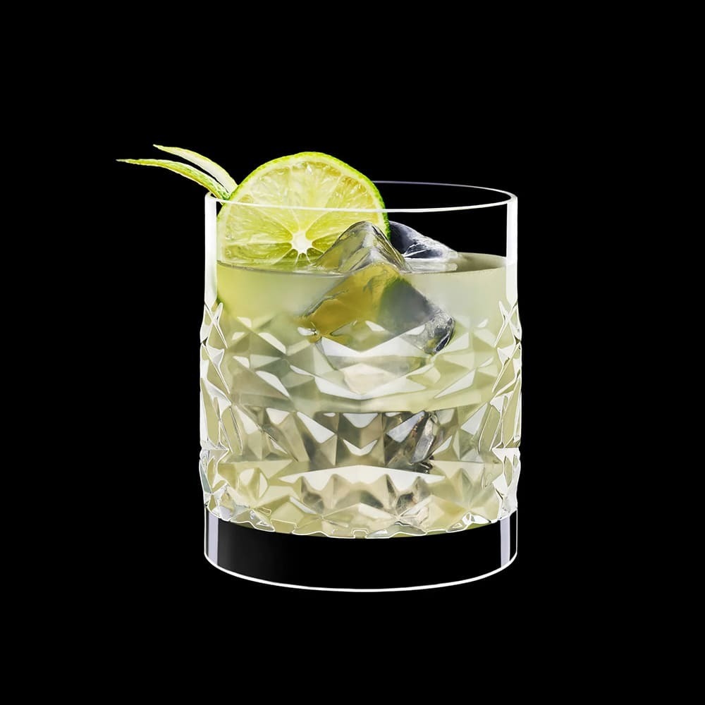 Luigi bormioli 無鉛水晶雕紋威士忌杯-380ml/1入