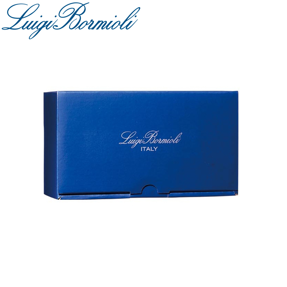 Luigi bormioli 無鉛水晶雕紋威士忌杯-380ml 2入禮盒組/1組