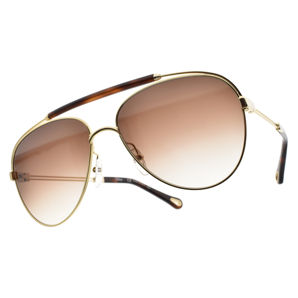 【Chloe’】CE141S 757 歐美率性飛行框太陽眼鏡