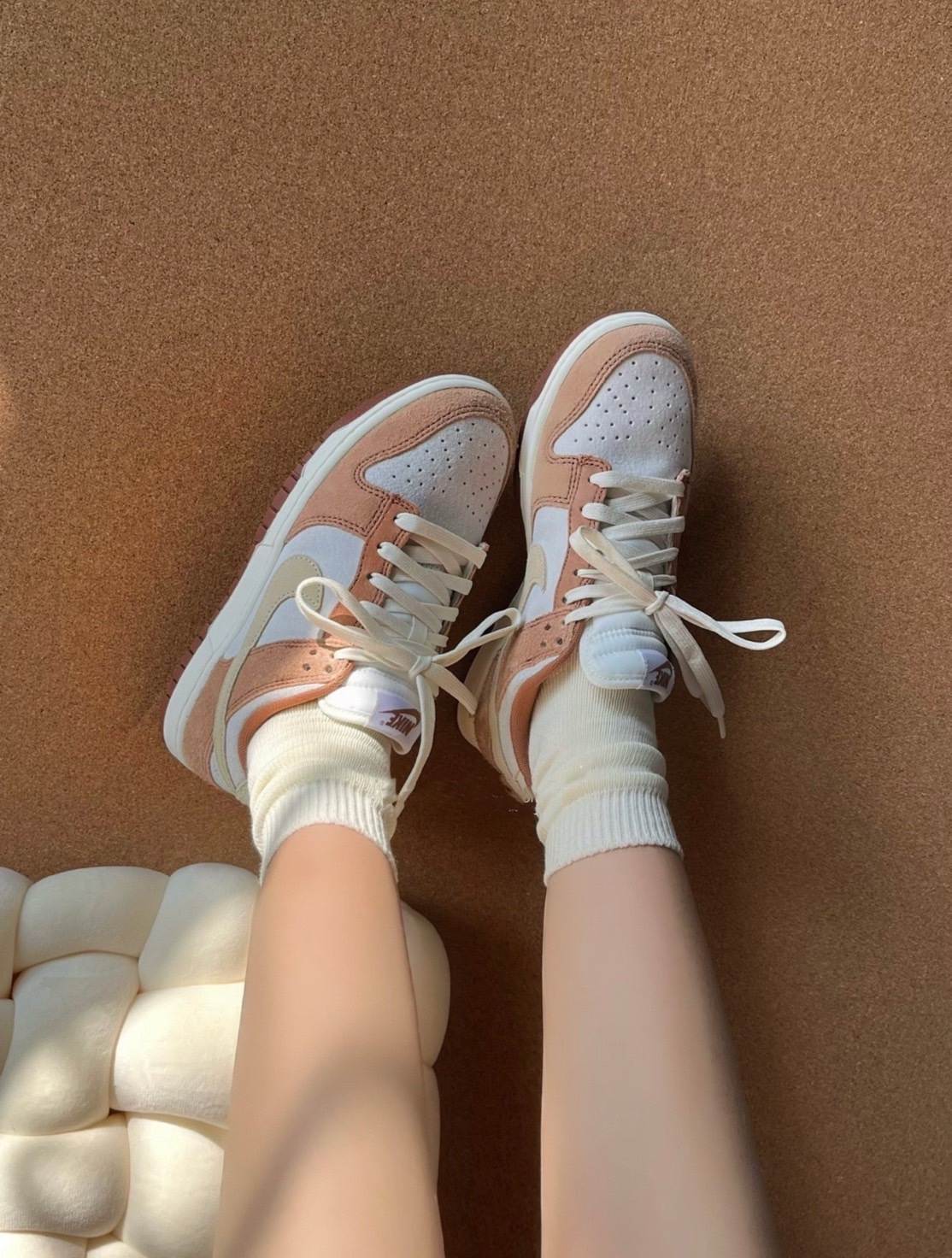 <2025ByeBye👋🏻> NIKE DUNK LOW Retro PRM "MEDIUM CURRY" 小麥焦糖 (DD1390-100)