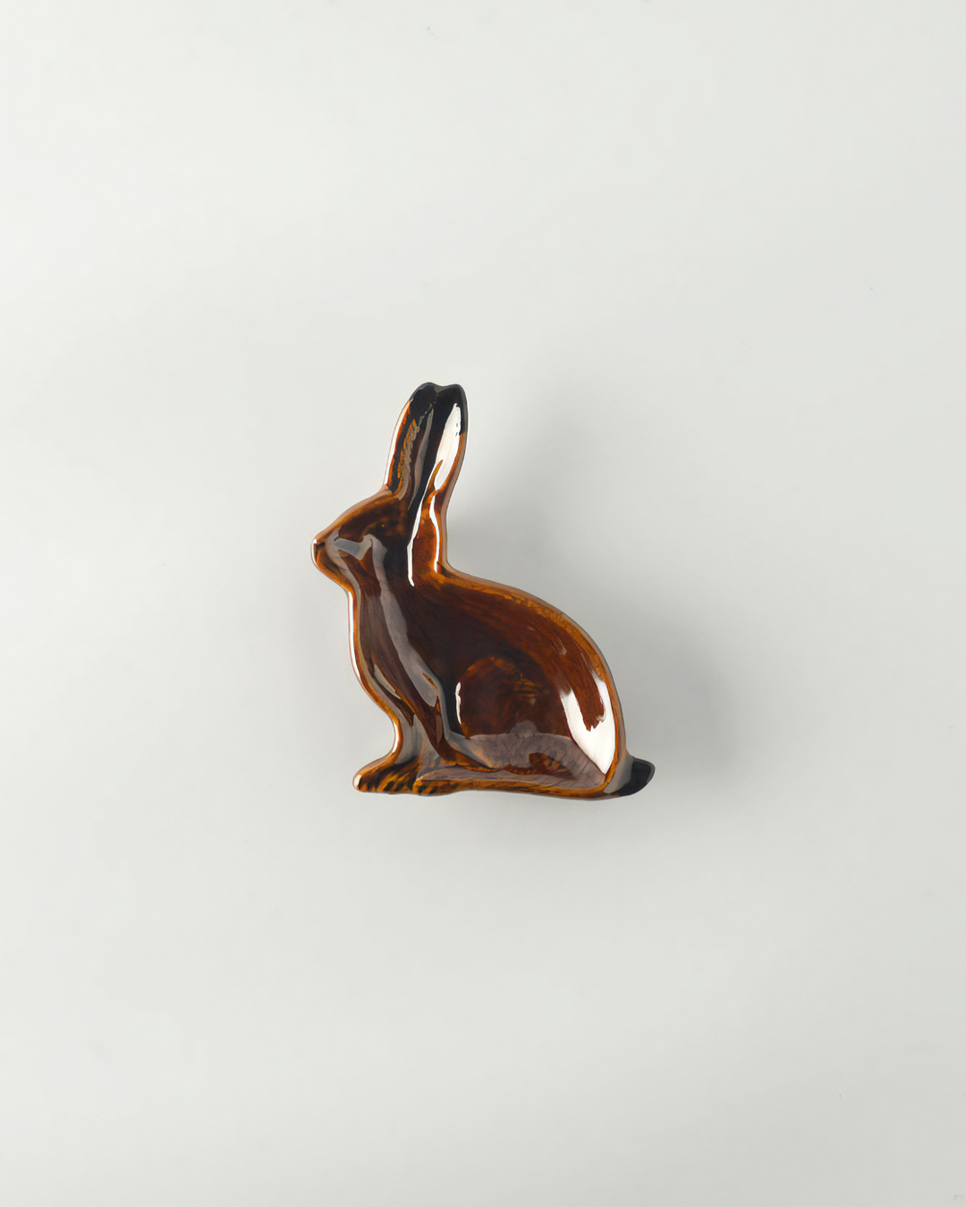 Lapin mini plate brown｜studio m'
