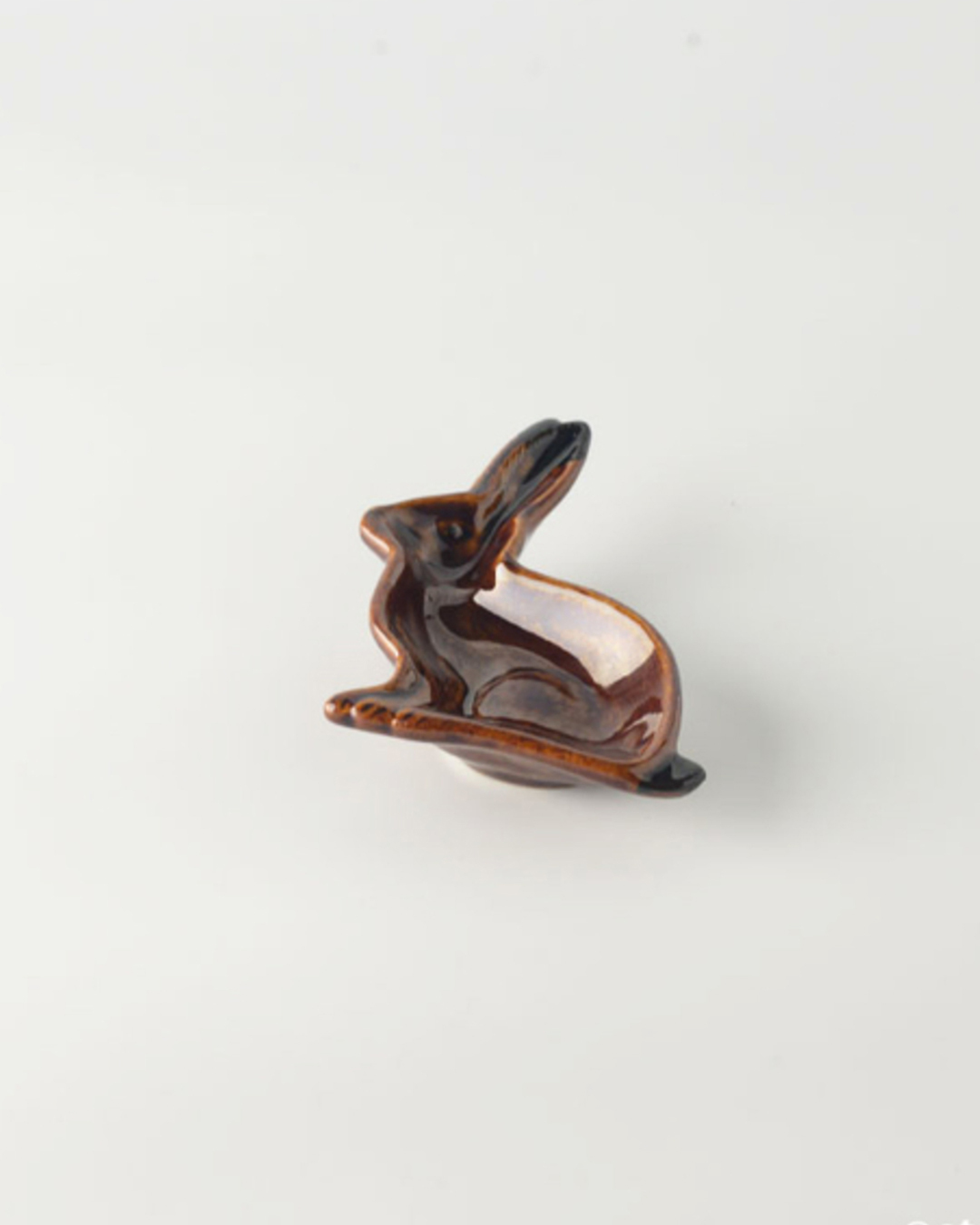 Lapin mini plate brown｜studio m'
