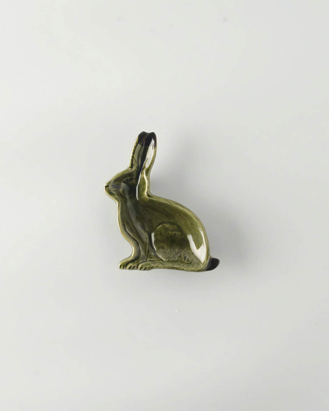 Lapin mini plate green｜studio m'