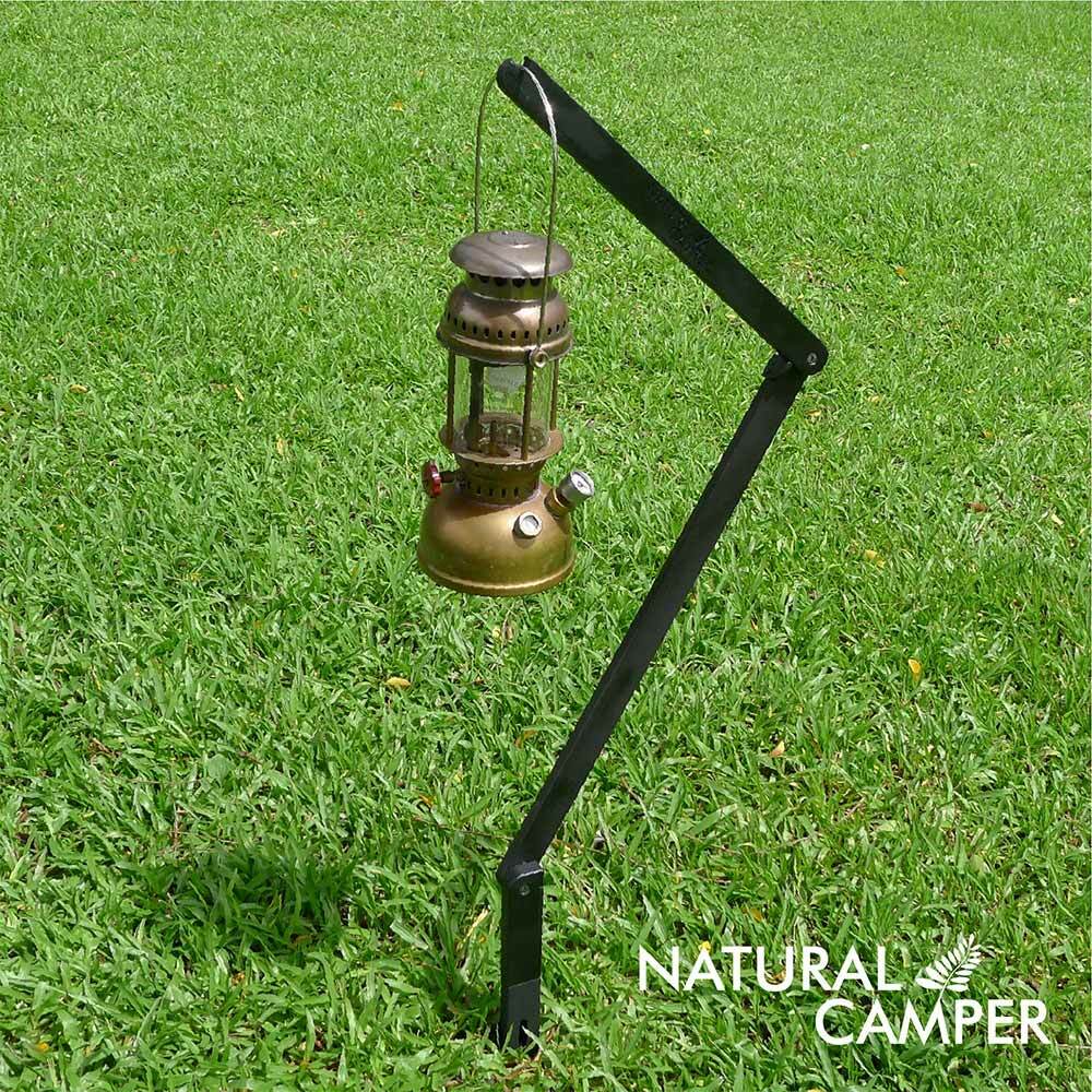 Natural Camper ㄑ型燈柱 II 黑化版