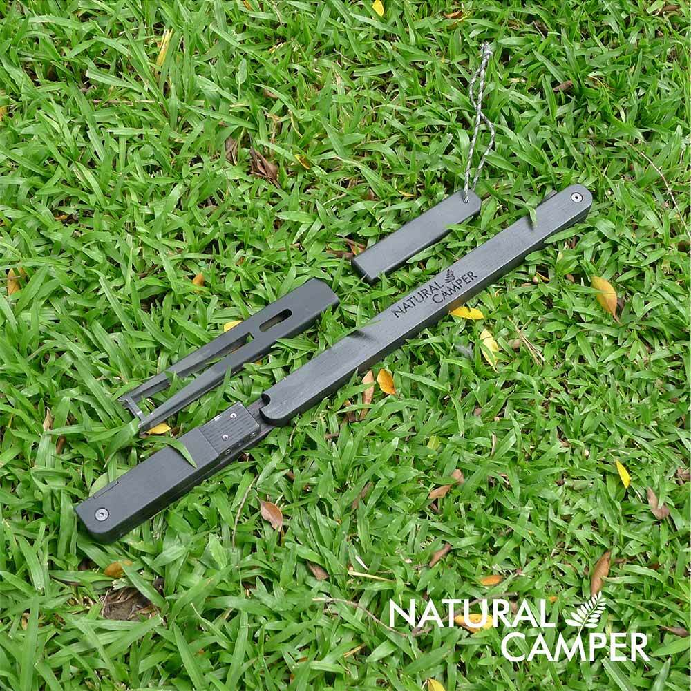 Natural Camper ㄑ型燈柱 II 黑化版