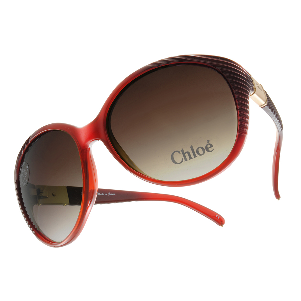 【Chloe’】CL2220 C04 經典LOGO圓框太陽眼鏡