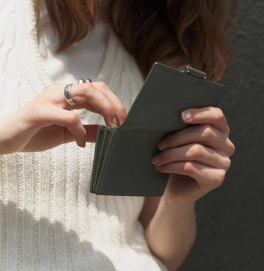[LOEUVRE] Jardin CARD WALLET 4color / 韓国発 LOEUVRE Jardin CARD WALLET