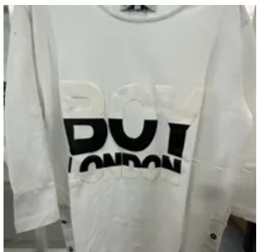 [S] BOYLONDON LETTERING LOGO PRINT T-SHIRT,WHITE, B71TPTL01U80 (SBB329)