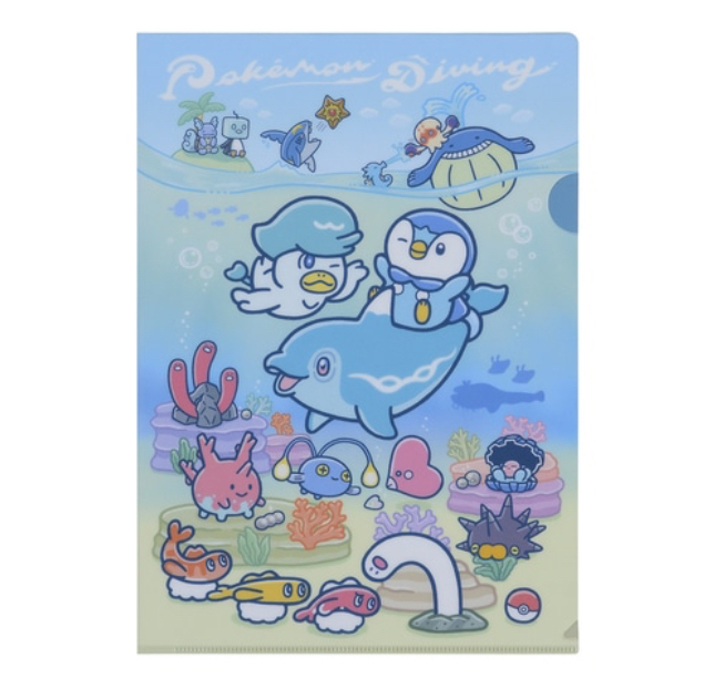 Pokémon file 文件夾 （3pcs)