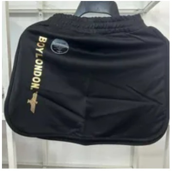 [S] BOYLONDON  SKIRT,BLACK/GOLD, B02SK1631F99 (SBB334)