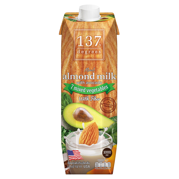 杏仁奶 (牛油果+混合蔬菜) 1 公升