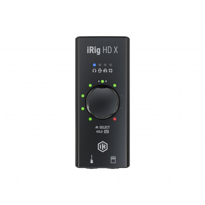 IK Multimedia iRig HD X 吉他錄音介面 適用 iPhone, iPad, Mac & PC