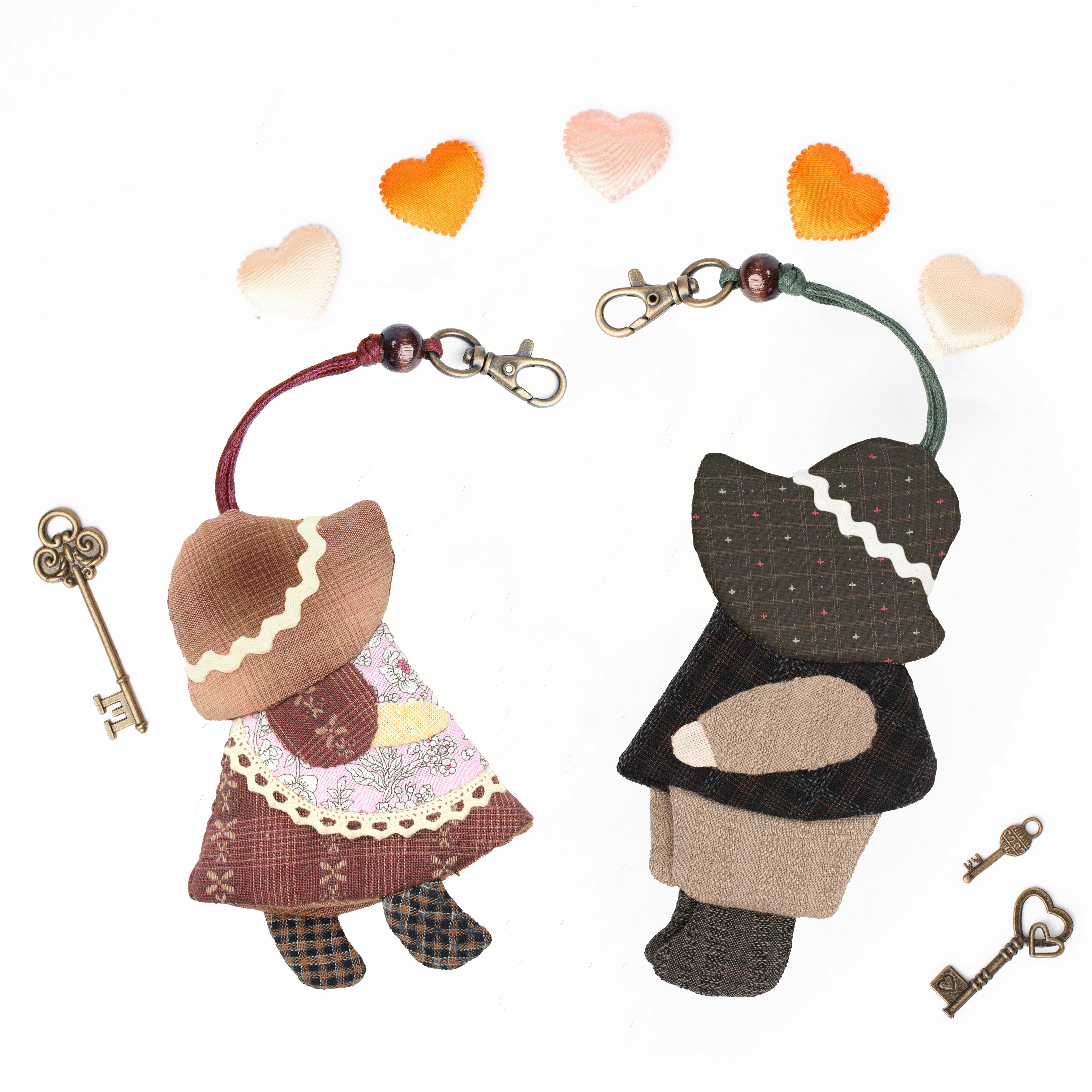 蘇姑娘與比利鑰匙圈(材料包)/個