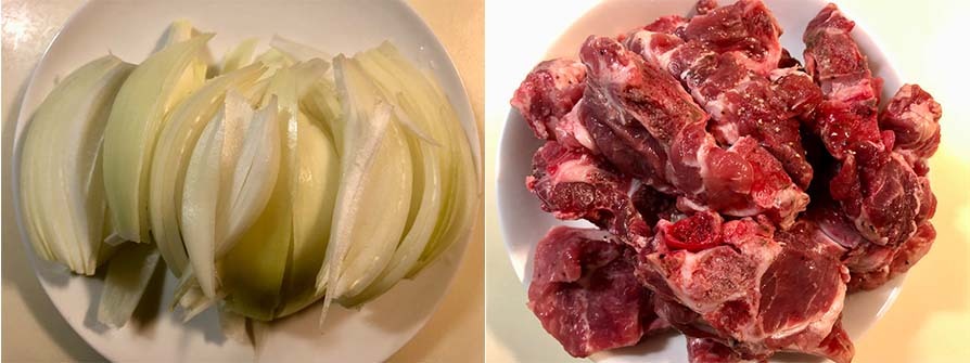 天時莓果-洋蔥燒排骨-步驟1.2