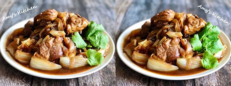 天時莓果-洋蔥燒排骨-步驟9