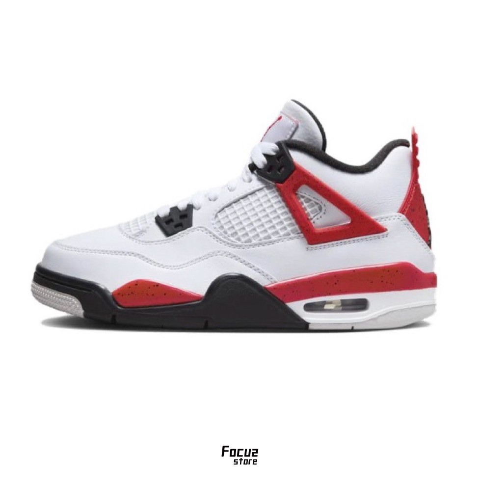 【Focus Store】現貨秒發 Nike Air Jordan 4 GS "Red Cement" 紅水泥 408452-161